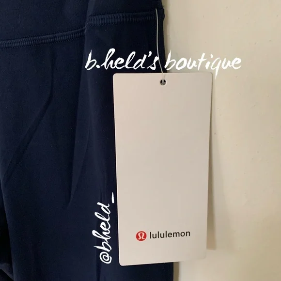 lululemon Groove Super High-Rise Flared Pant Nulu True Navy Blue Size 2 New NWT